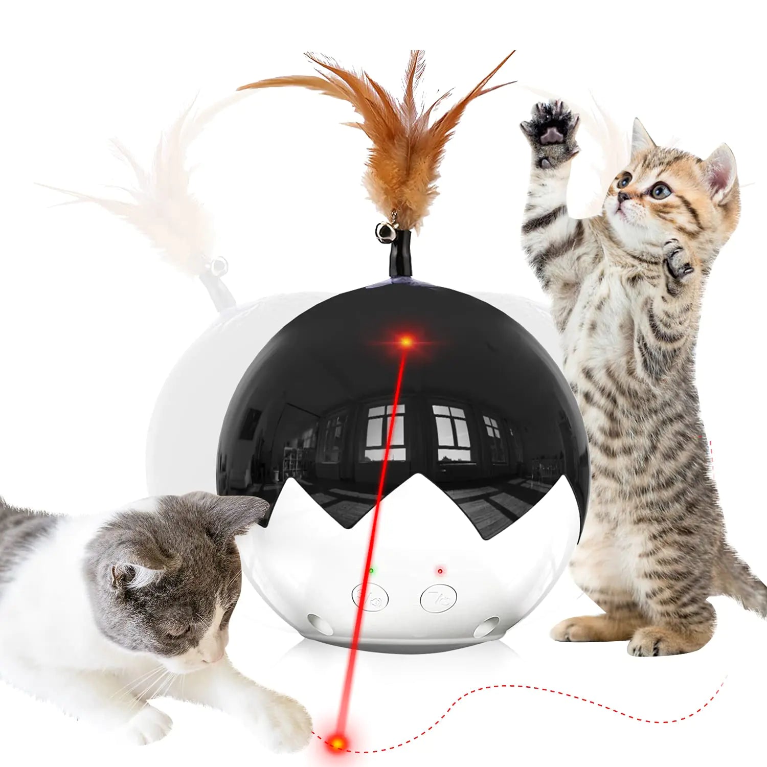 3 in 1 Automatic Cat Laser Toy