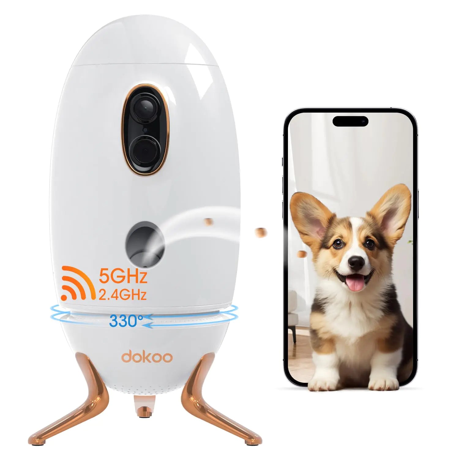 Treat Dispenser with Camera
