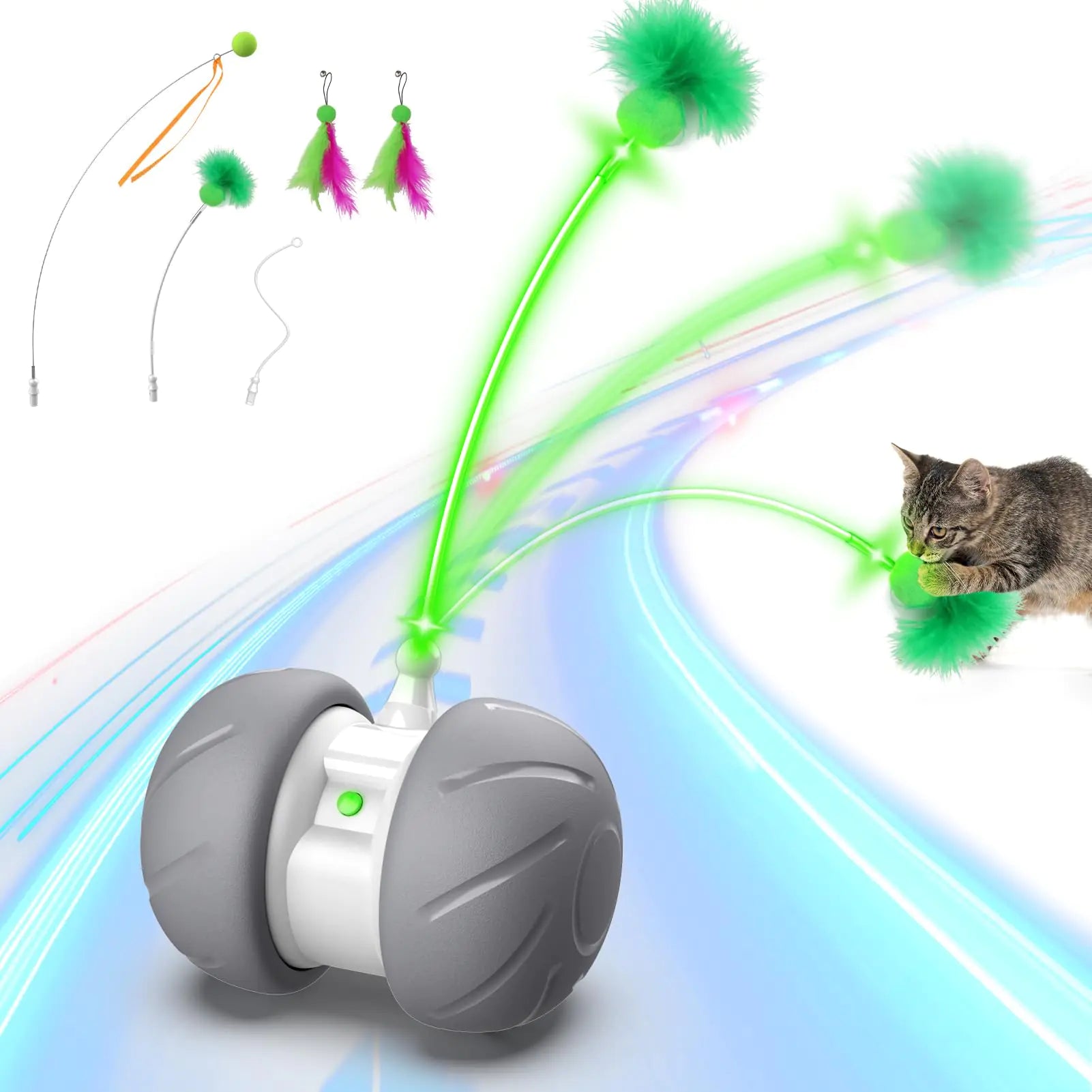 Motion Activated Interactive Cat Toy